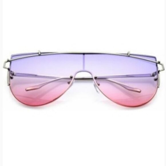 Y2K Shield Sunglasses - Picture 5 of 10